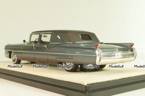Cadillac Fleetwood Formal Limousine landau top 1965, gray metallic, L.e.120/199pcs., STM65102, Stamp Models 1:43