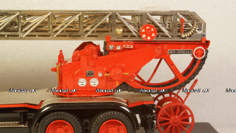 Зис-6 с лестницей Metz 1934 гoд, Мастерская Молотков 1:43