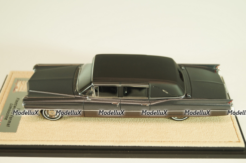 Cadillac Fleetwood Formal Limousine landau top 1965, gray metallic, L.e.120/199pcs., STM65102, Stamp Models 1:43