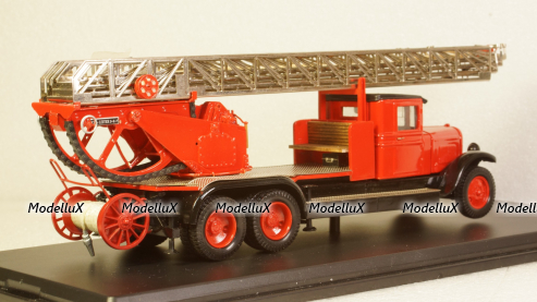 Зис-6 с лестницей Metz 1934 гoд, Мастерская Молотков 1:43