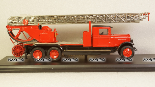 Зис-6 с лестницей Metz 1934 гoд, Мастерская Молотков 1:43