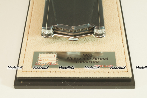 Cadillac Fleetwood Formal Limousine landau top 1965, gray metallic, L.e.120/199pcs., STM65102, Stamp Models 1:43
