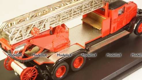 Зис-6 с лестницей Metz 1934 гoд, Мастерская Молотков 1:43