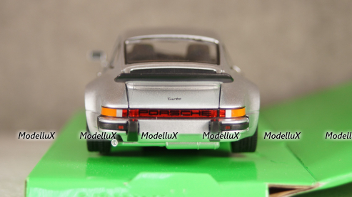 Porsche 911 Turbo 3.0 silver, 24043, Welly 1:24