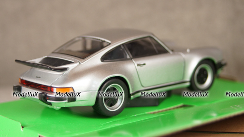 Porsche 911 Turbo 3.0 silver, 24043, Welly 1:24
