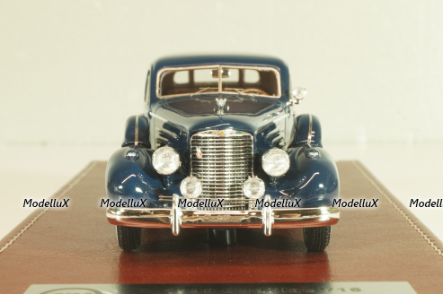 Cadillac V16 Series 90 town sedan 1938, dark blue, GIM004A, GIM 1:43