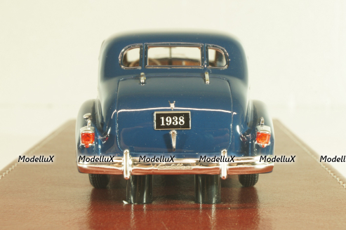 Cadillac V16 Series 90 town sedan 1938, dark blue, GIM004A, GIM 1:43