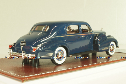 Cadillac V16 Series 90 town sedan 1938, dark blue, GIM004A, GIM 1:43