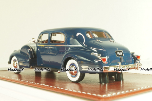 Cadillac V16 Series 90 town sedan 1938, dark blue, GIM004A, GIM 1:43