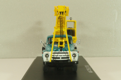 АК-75В автокран на шасси Зил-130 1964, зеленый/желтый, SSM1549, SSM 1:43