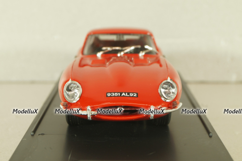 Jaguar E type coupe 1962, red, 8439, Model Box 1:43
