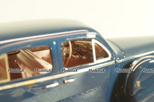 Cadillac V16 Series 90 town sedan 1938, dark blue, GIM004A, GIM 1:43