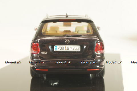 Volkswagen Golf  V Variant 2007, black, 1K9099300C9X, Autoart 1:43