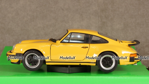 Porsche 911 Turbo 3.0 yellow, 24043, Welly 1:24