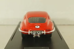 Jaguar E type coupe 1962, red, 8439, Model Box 1:43