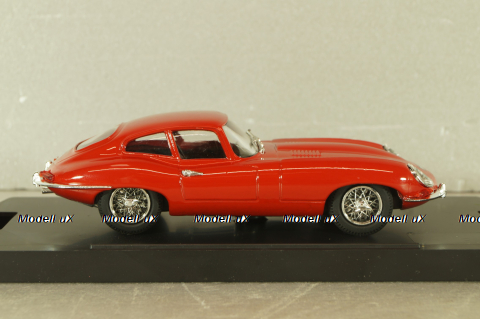Jaguar E type coupe 1962, red, 8439, Model Box 1:43