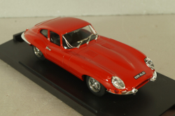Jaguar E type coupe 1962, red, 8439, Model Box 1:43
