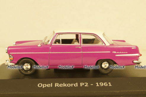 Opel Rekord P2 1961, Hachette 1:43