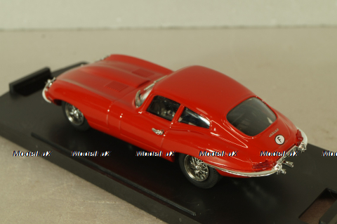 Jaguar E type coupe 1962, red, 8439, Model Box 1:43