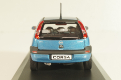 Opel Corsa (C) 2000, blue, 1799534, Minichamps 1:43