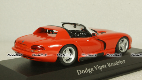 Dodge Viper Roadster 1993, red, 940144030, Maxichamps 1:43