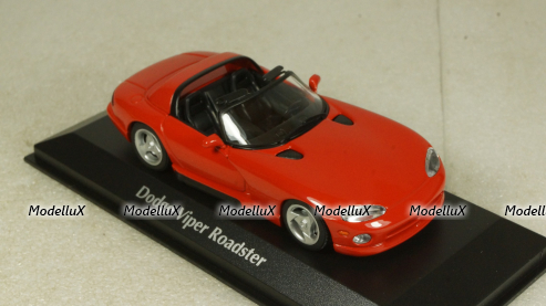 Dodge Viper Roadster 1993, red, 940144030, Maxichamps 1:43