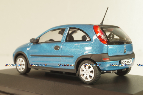 Opel Corsa (C) 2000, blue, 1799534, Minichamps 1:43