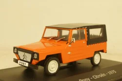 Citroen Namco Pony Cabriolet Closed 1975, Hachette 1:43