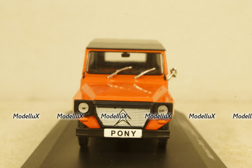 Citroen Namco Pony Cabriolet Closed 1975, Hachette 1:43