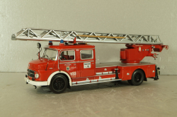 Mercedes-Benz 1113 Aerial ladder , fire brigade 1966, red, Minichamps 1:43