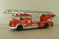 Mercedes-Benz 1113 Aerial ladder , fire brigade 1966, red, Minichamps 1:43
