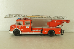 Mercedes-Benz 1113 Aerial ladder , fire brigade 1966, red, Minichamps 1:43