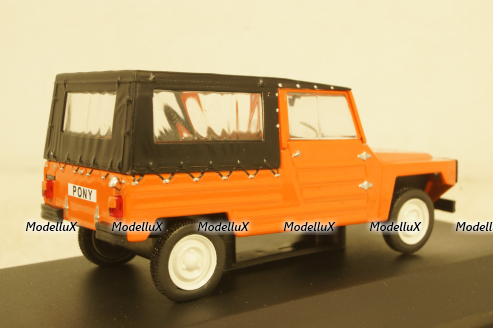 Citroen Namco Pony Cabriolet Closed 1975, Hachette 1:43