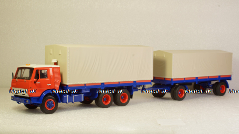 КАМАЗ-53212 orange/blue, PCL47054, Premium Classixxs 1:43