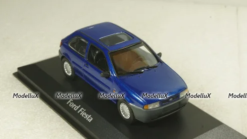 Ford Fiesta, 1995, Blue Metllic, 940085061, Maxichamps 1:43