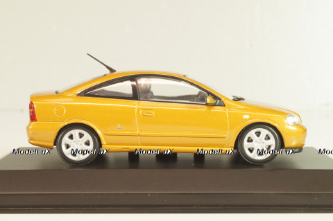 Opel Astra (G) Coupe 2000,orange, 430049124, Minichamps 1:43