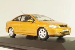 Opel Astra (G) Coupe 2000,orange, 430049124, Minichamps 1:43