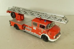 Mercedes-Benz 1113 Aerial ladder , fire brigade 1966, red, Minichamps 1:43