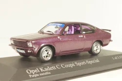 Opel Kadett (C) Coupe Sport-Special 1974, purple, 430045625, Minichamps 1:43