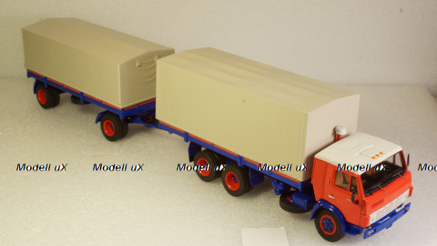 КАМАЗ-53212 orange/blue, PCL47054, Premium Classixxs 1:43