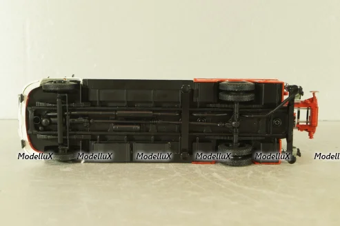 Mercedes-Benz 1113 Aerial ladder , fire brigade 1966, red, Minichamps 1:43