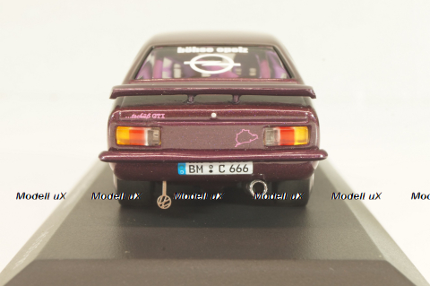 Opel Kadett (C) Coupe Sport-Special 1974, purple, 430045625, Minichamps 1:43