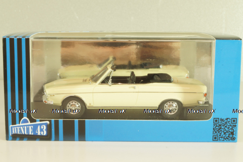 Audi 100LS Cabriolet 1976, white, 60011, Avenue43 1:43 Уценка!