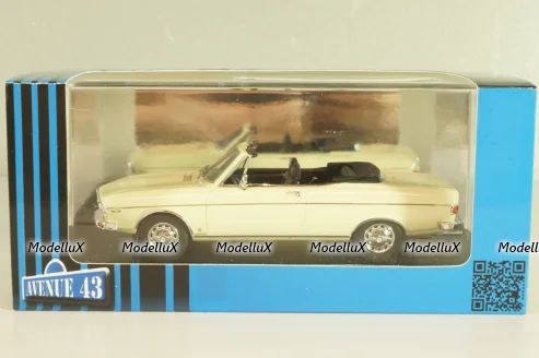 Audi 100LS Cabriolet 1976, white, 60011, Avenue43 1:43 Уценка!