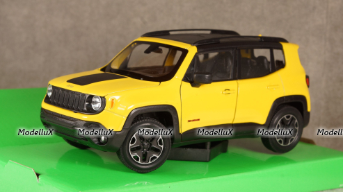 Jeep Renegade Trailhawk yellow, 24071, Welly 1:24