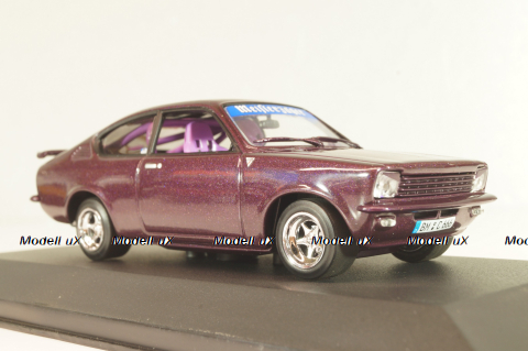 Opel Kadett (C) Coupe Sport-Special 1974, purple, 430045625, Minichamps 1:43