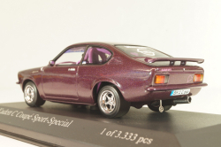 Opel Kadett (C) Coupe Sport-Special 1974, purple, 430045625, Minichamps 1:43