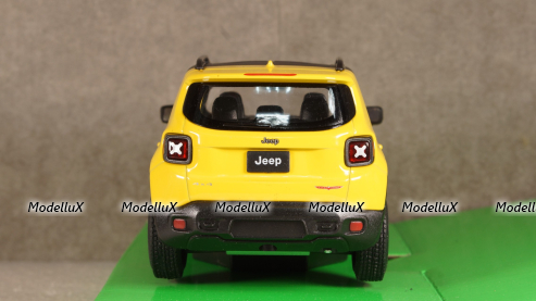 Jeep Renegade Trailhawk yellow, 24071, Welly 1:24