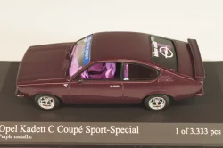 Opel Kadett (C) Coupe Sport-Special 1974, purple, 430045625, Minichamps 1:43
