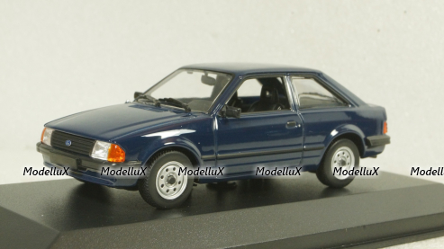 Ford Escort 1981, blue, 940085000, Maxichamps 1:43